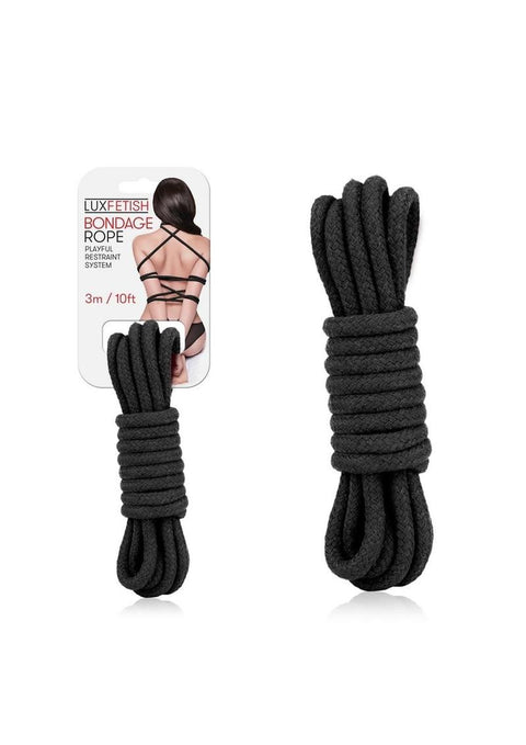 Bondage Rope 10' - Negro