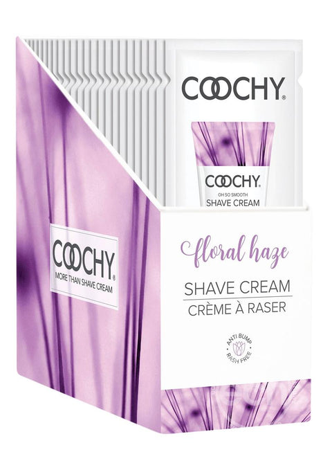 Coochy Shave Cream Floral Haze .5oz Foil