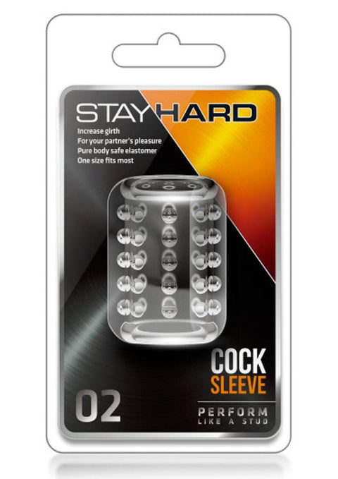 Stay Hard Cock Sleeve 02 - Transparente