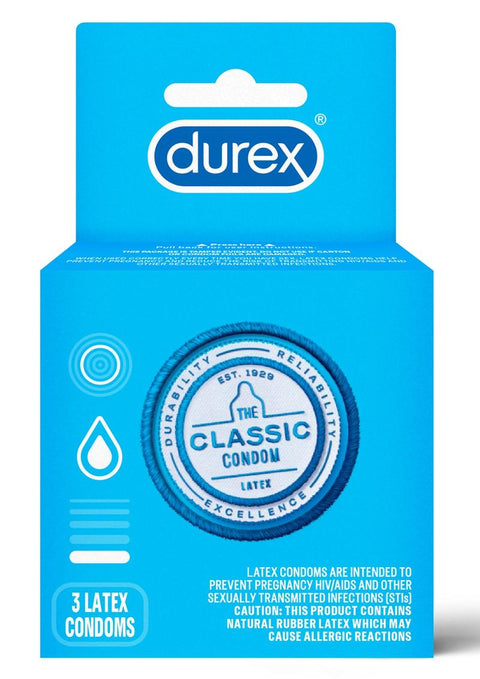 Condones de látex clásicos - 3xPaquete