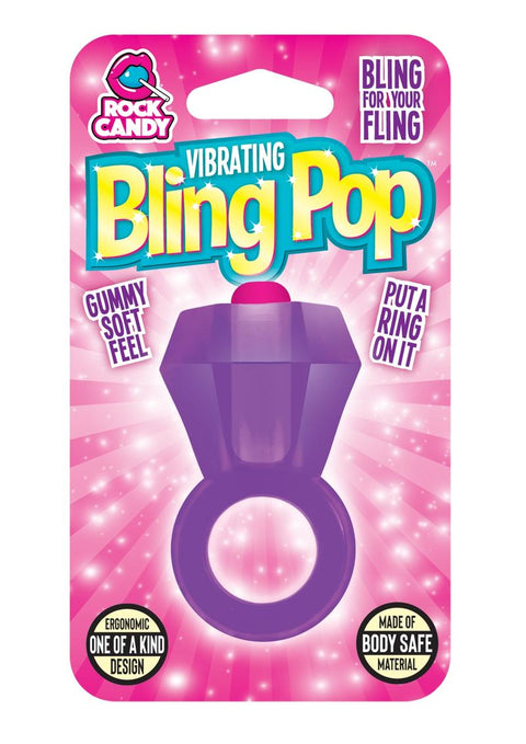 Bling Pop - Anillo vibrador - Morado