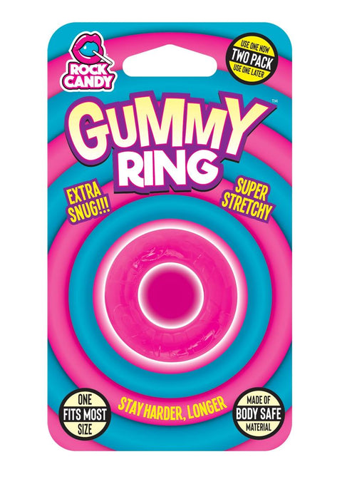 Gummy Ring - Rosado