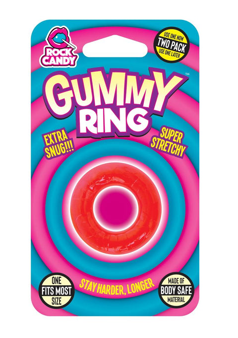 Gummy Ring - Rojo