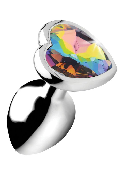 Booty Sparks - Rainbow Prism Heart Gem - Small