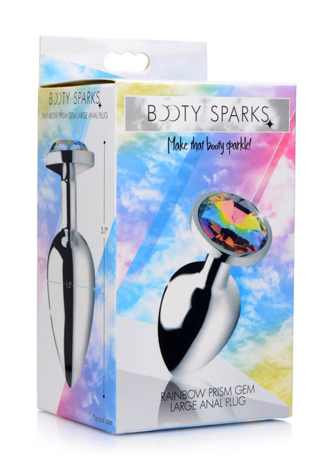 Booty Sparks - Rainbow Prism Gem - Large