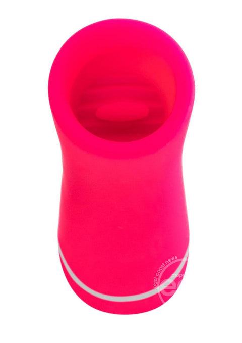 VeDO Liki Rechargeable Silicone Flicker Vibrator - Foxy Pink