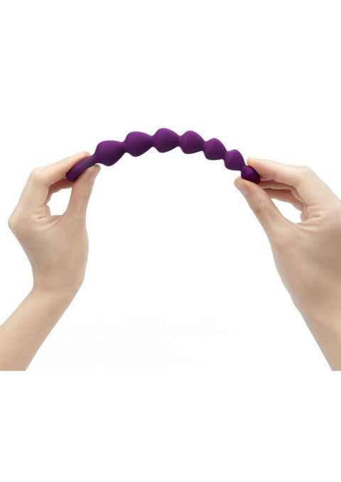 Bing Bang Silicone Anal Beads - Small - Morado