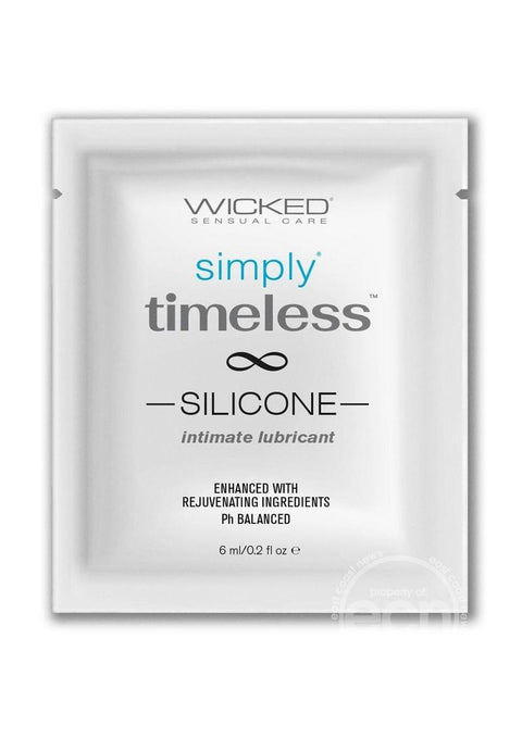 Wicked Simply Timeless Silicone Personal Lubricant 0.2oz