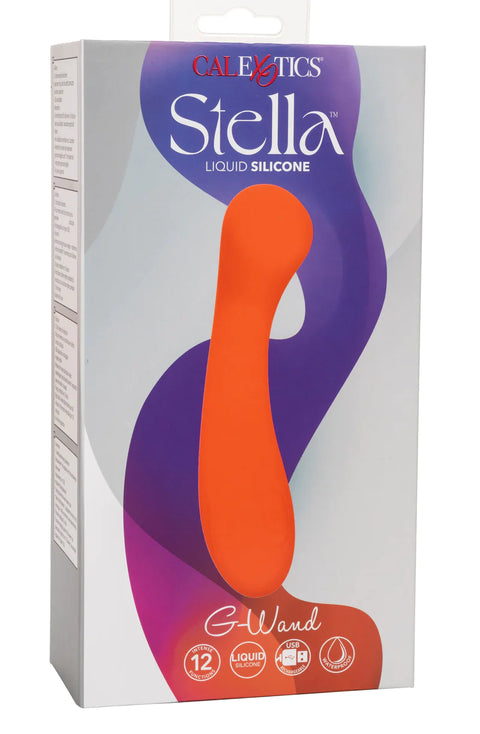 Stella Liquid Silicone G-Wand - Naranja