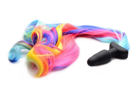 Tailz - Pony Tail Anal Plug - Arcoíris