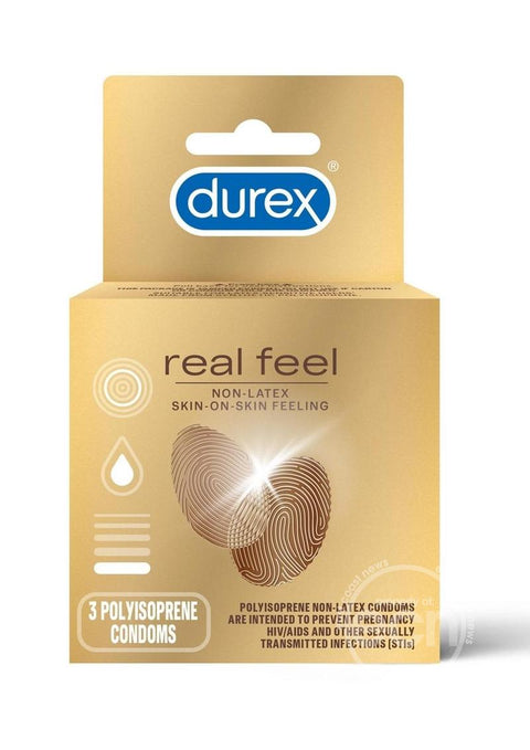 Avanti Real Feel -  Condones lubricados sin látex - 3xPaquete